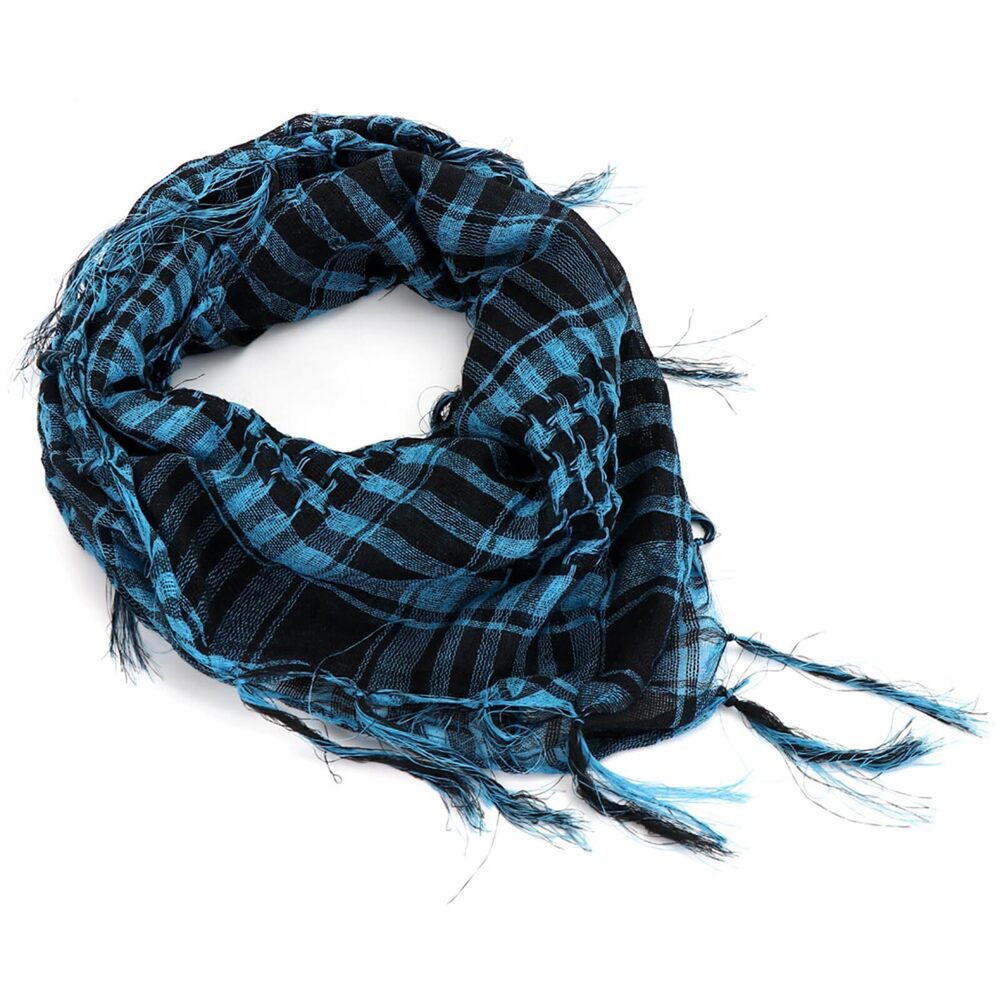 1841 Arab Shemagh Keffiyeh Palestine Shawl Plaid Muslim Scarf Houndstooth